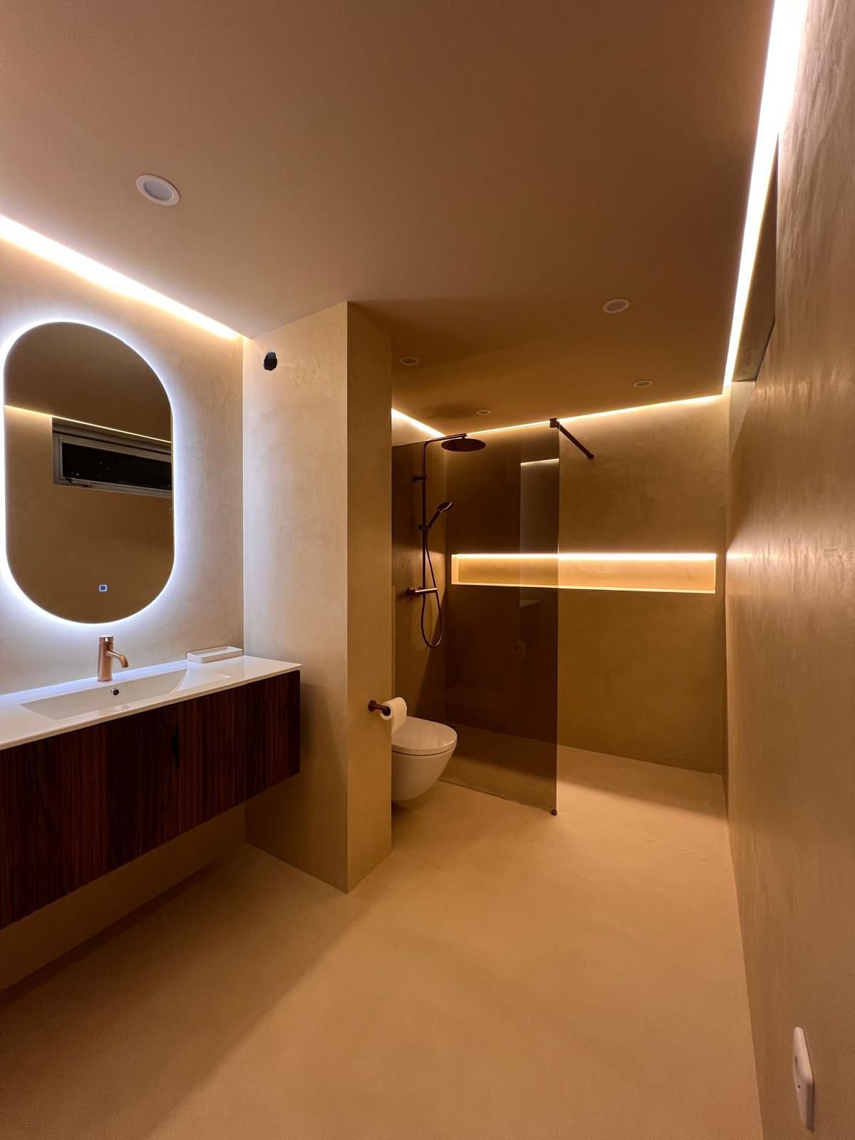 Badkamer Stucen